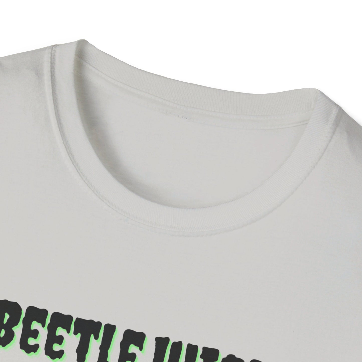 Beetlejuice, Beetlejuice, Beetlejuice! Unisex Softstyle T-Shirt | Classic Movie-Inspired Tee