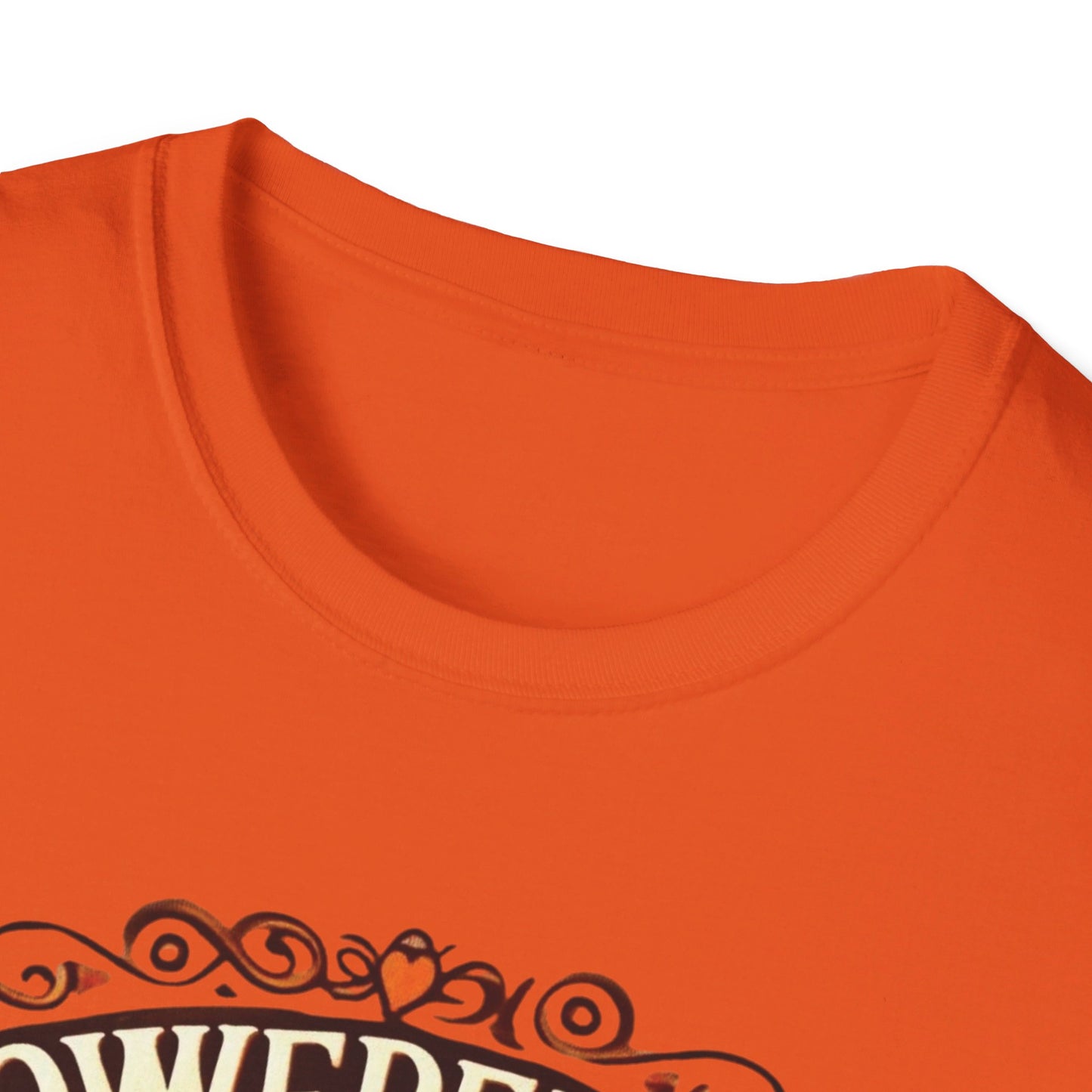 Powered by Pumpkin Spice - Unisex Softstyle T-Shirt | Cozy Fall Vibes Tee"