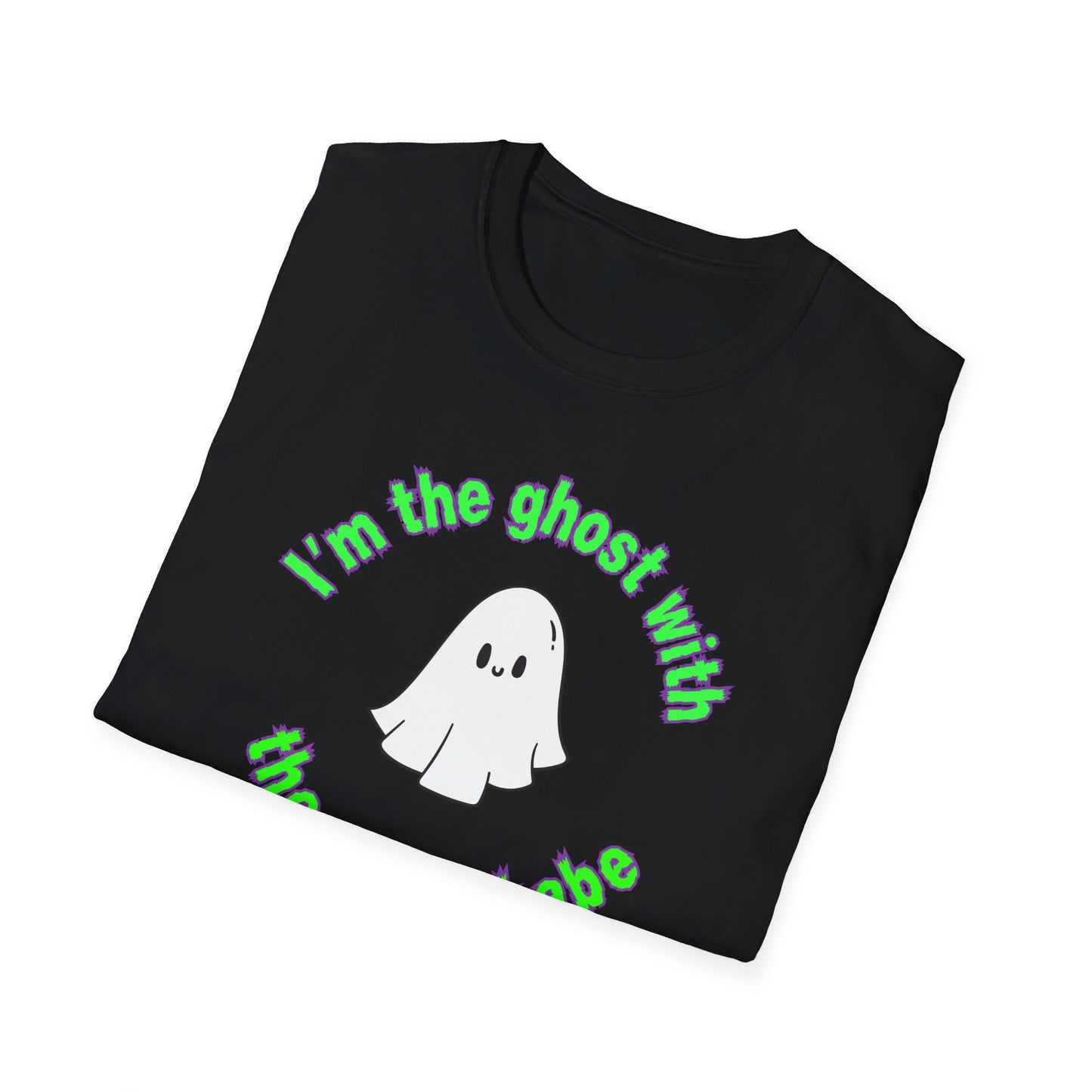 Beetlejuice Inspired Ghost with the Most Unisex Softstyle T-Shirt | Halloween Tee