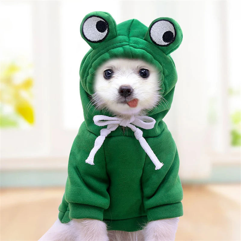 Cosplay Pet Hoodies | Dog Coat Jacket for Small Dogs | Cute Cat Costumes | Chihuahua & Yorkie Clothing