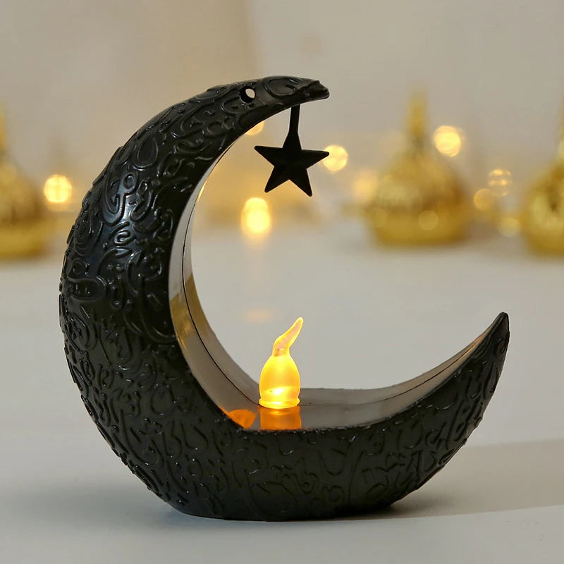 Elegant Star & Moon Candle Holder – Perfect for Christmas, Weddings, and Romantic Home Decor