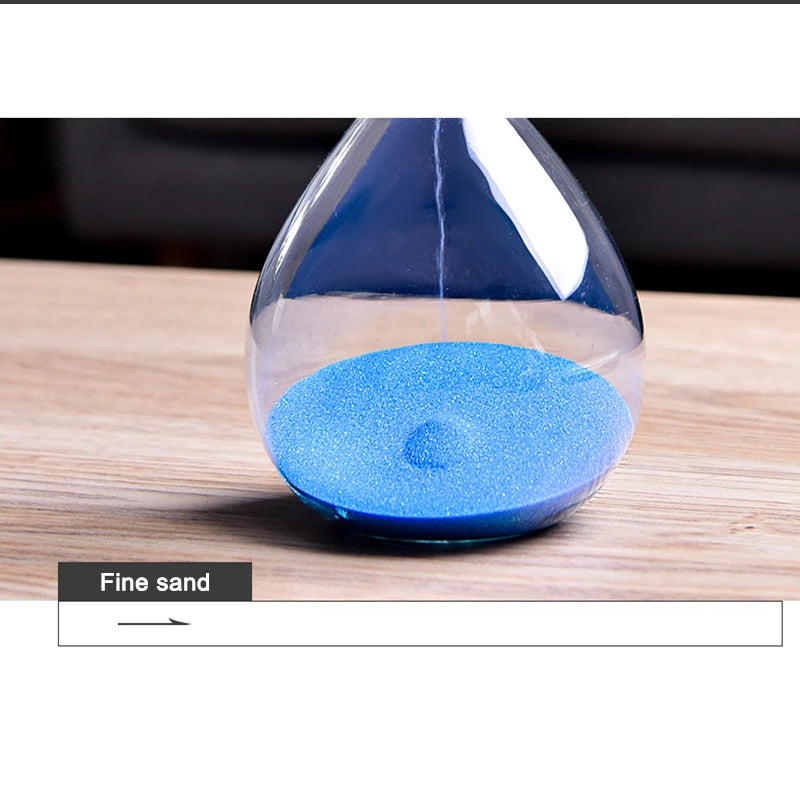 Elegant Hourglass Sand Timer | Boost Productivity & Focus | 5/30 Minute Time Management Tool