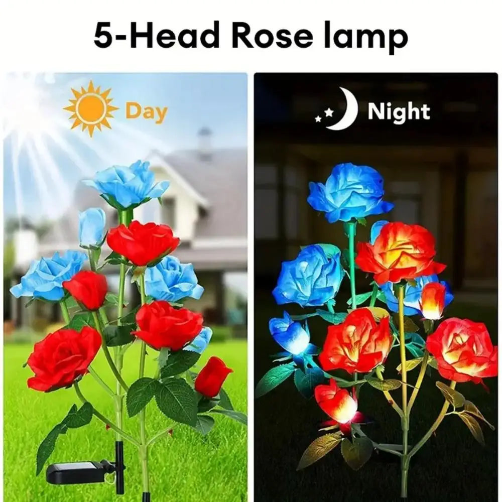 Flowers That Never Fade – Solar-Powered Rose Lights 🌹