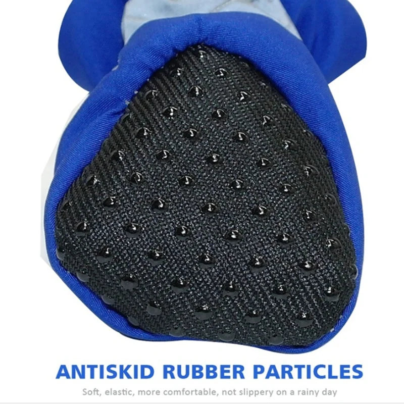 Waterproof Dog Shoes – Anti-Slip Rain Boots for Small Dogs & Cats, Perfect for All Weather!