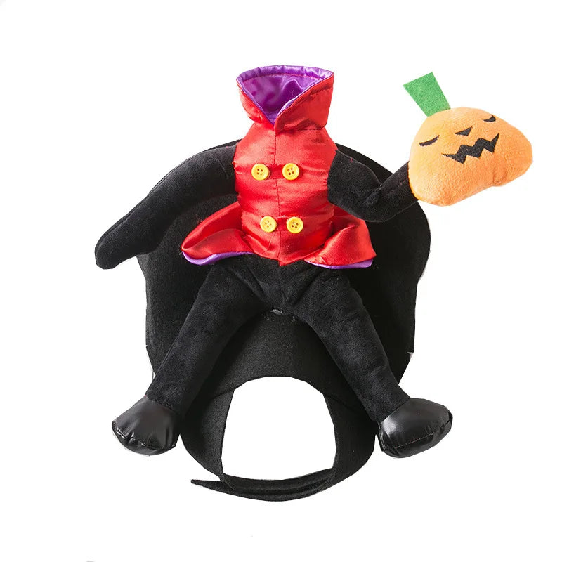 Funny Halloween Dog Costume – Headless Man Ride-On for Dogs