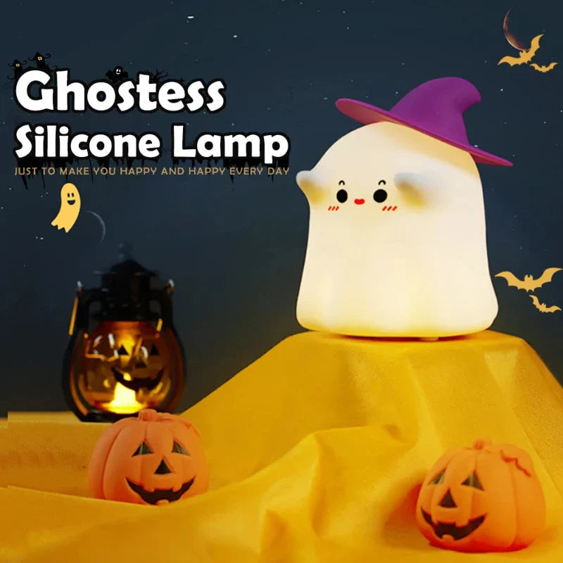 👻✨ Ghost Magician Night Light – Captivating, Whimsical, and Perfect for Any Room!