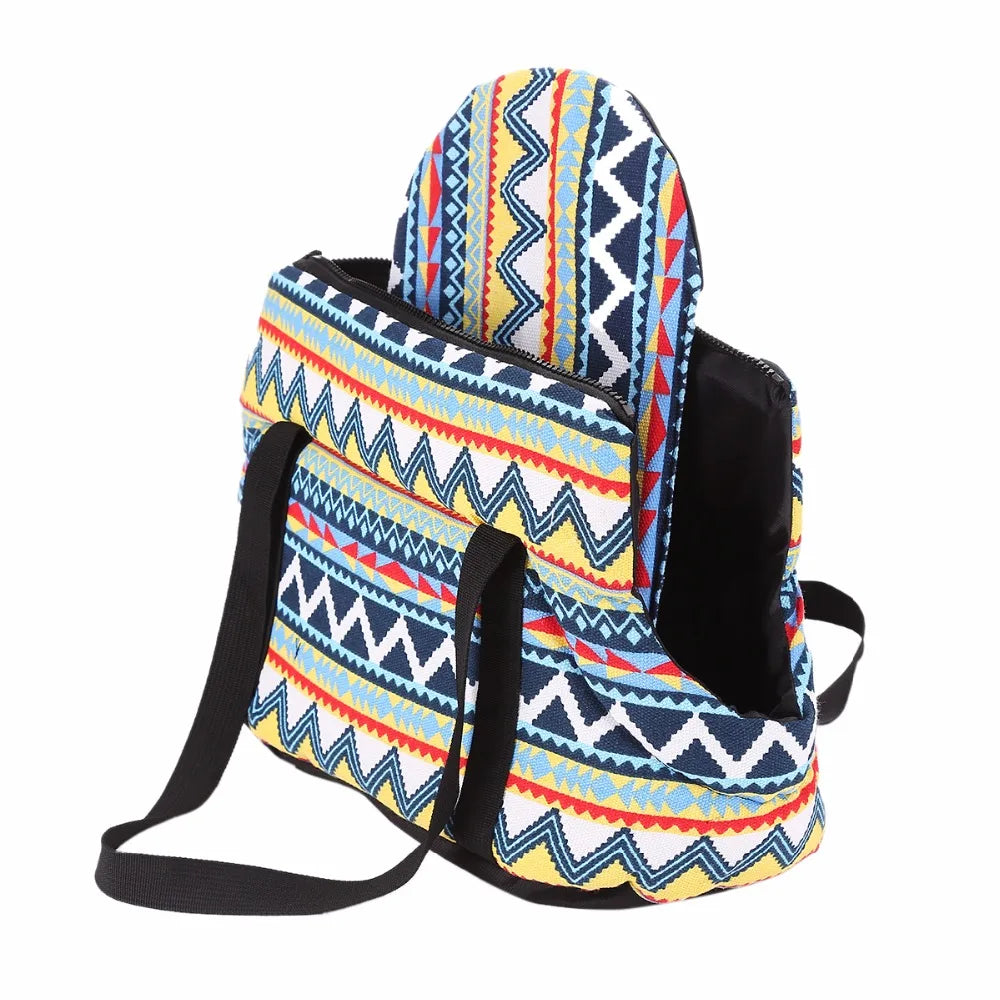 Pet Carrier Dog Backpack - Cozy and Soft Puppy Cat Travel Bag for Hiking and Outdoor Adventures