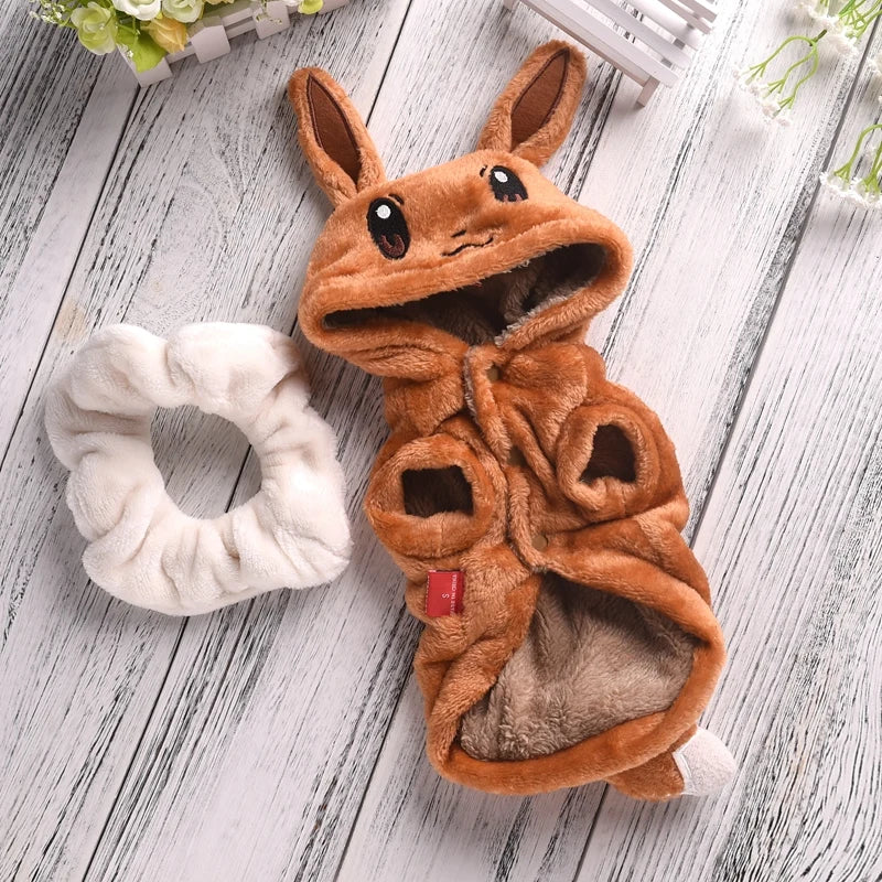 Charming Dog Costume for Small Dogs – Fleece Cosplay Outfit