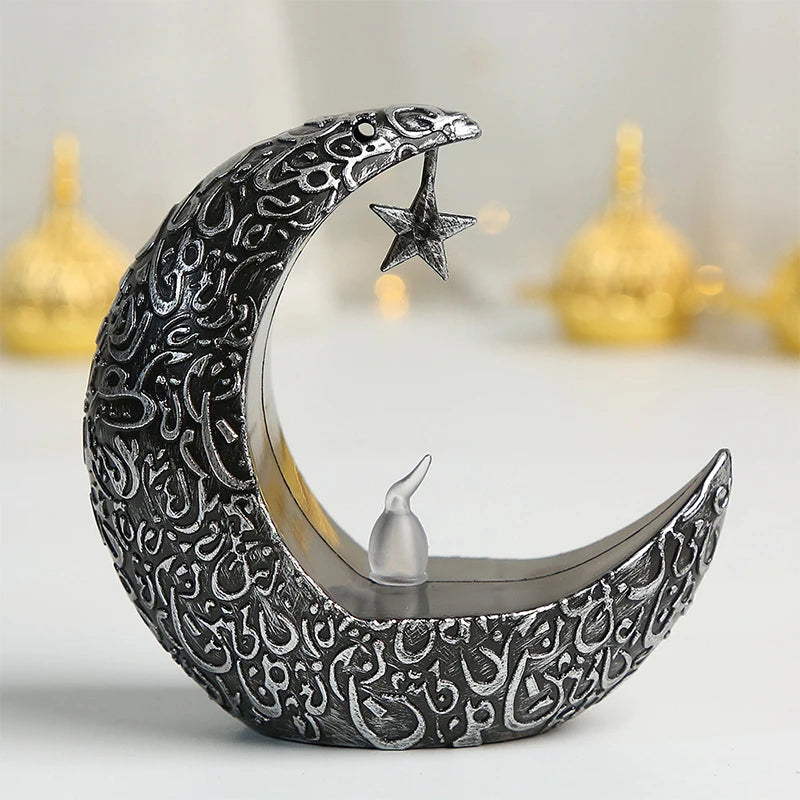 Elegant Star & Moon Candle Holder – Perfect for Christmas, Weddings, and Romantic Home Decor