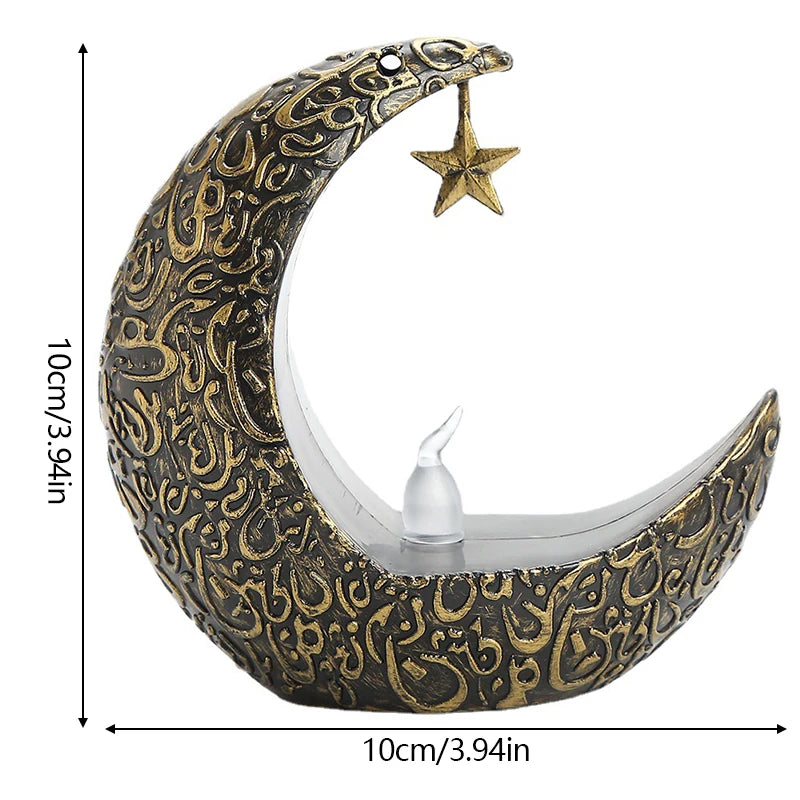 Elegant Star & Moon Candle Holder – Perfect for Christmas, Weddings, and Romantic Home Decor