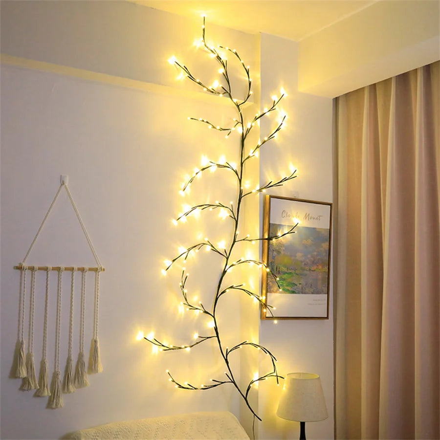 Enchanted Willow Vine – Elegant Ambient Lighting for Your Home or Event Decor