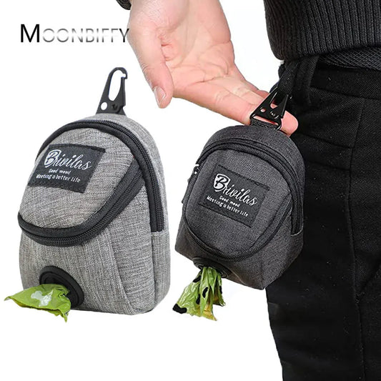 Multifunction Dog Training Pouch – Treat Holder & Poop Bag Dispenser for Outdoor Adventures!