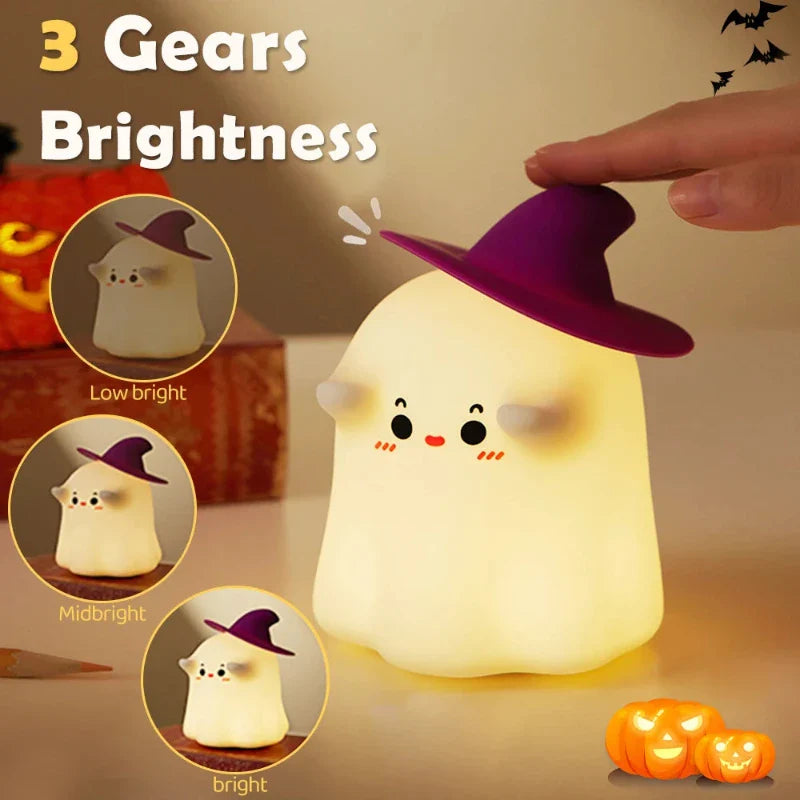 👻✨ Ghost Magician Night Light – Captivating, Whimsical, and Perfect for Any Room!