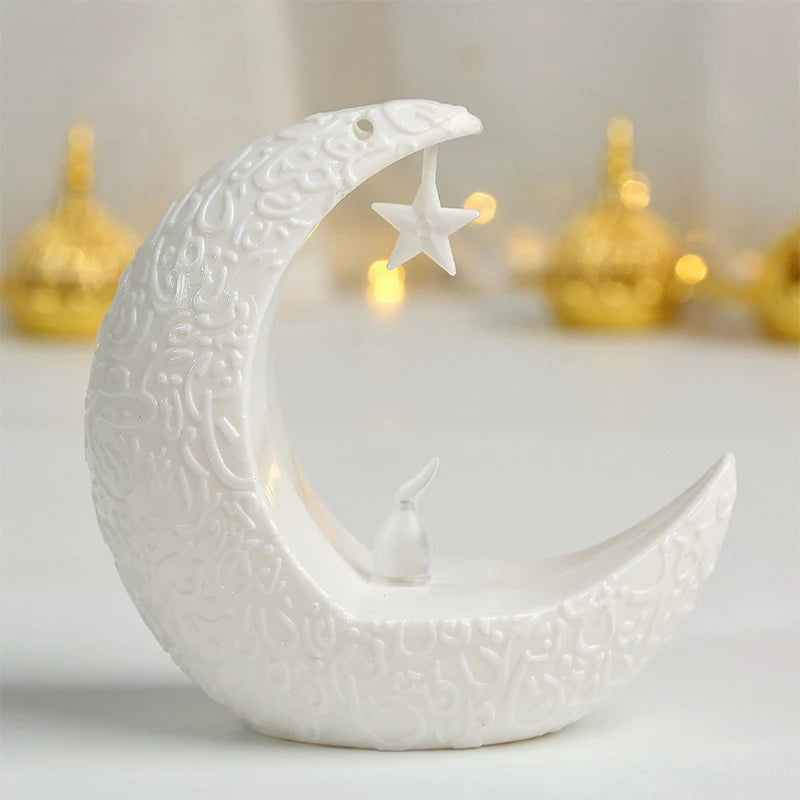 Elegant Star & Moon Candle Holder – Perfect for Christmas, Weddings, and Romantic Home Decor