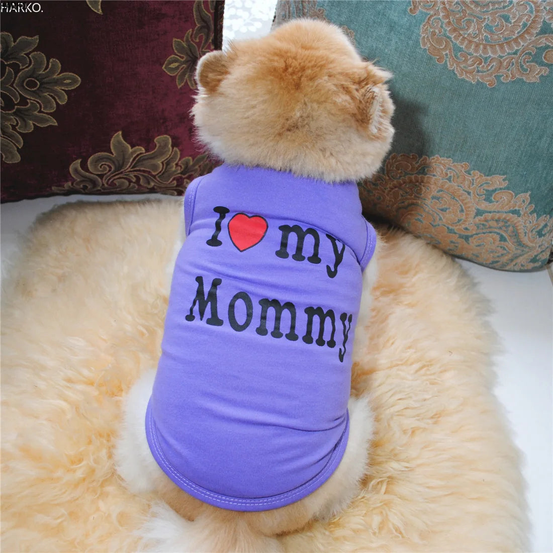 Cute Summer Pet T-Shirts | Puppy Dog Vest | Cotton Dog & Cat Apparel | Fun Pug Costumes for Small Dogs