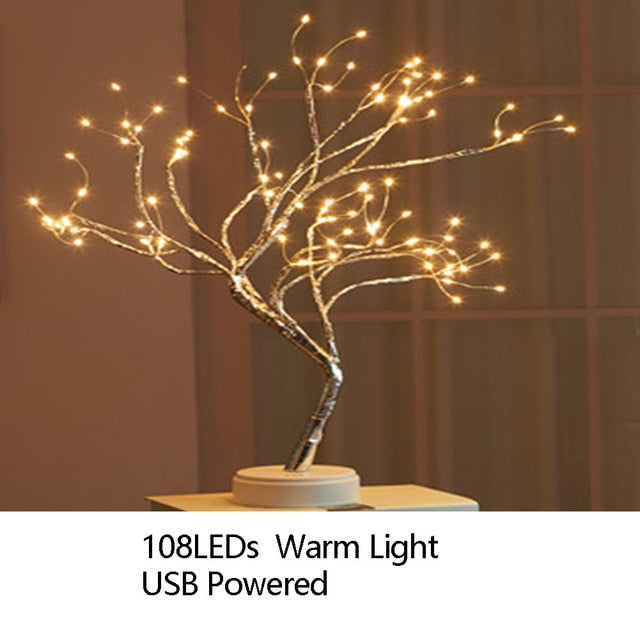 Bonsai Style LED Tree Light – Perfect for Parties, Christmas, and Home Decor