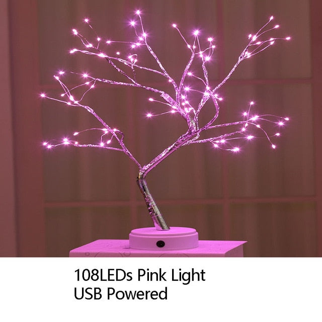 Bonsai Style LED Tree Light – Perfect for Parties, Christmas, and Home Decor